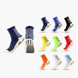 Calcetines para hombre Deportes al aire libre profesionales Toalla de fútbol Parte inferior Sile Antideslizante para correr Agarre de fricción Fútbol para mujer T221011