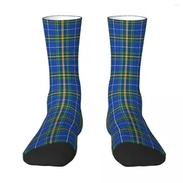 Soccas masculinas Provincia de Nueva Escocia Tartán Harajuku Súper Súper Softs Accesorios largos para regalos unisex