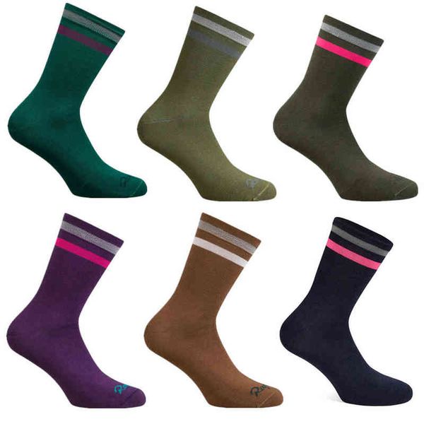 Chaussettes Homme Qualité Cyclisme Rapha Compression Homme et Femme Football Basketball Couleur