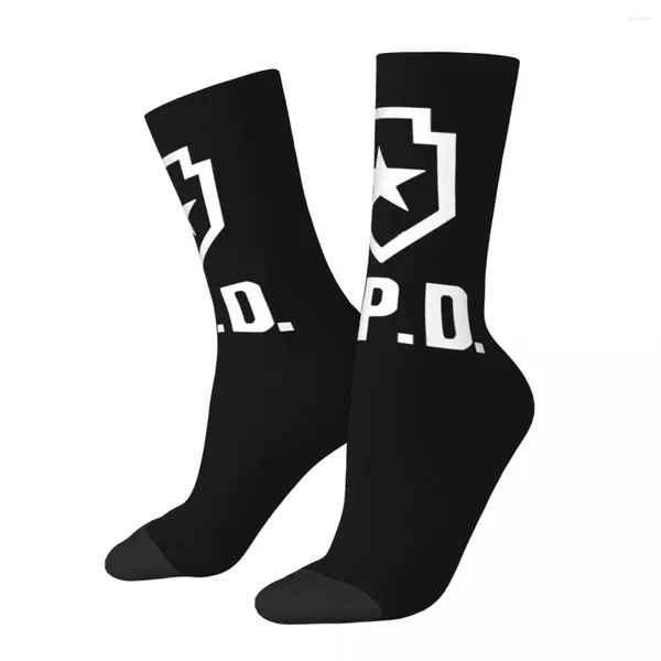 Chaussettes masculines Resident Evils 2 RPD LOGO MEN FEMMES DURMENT