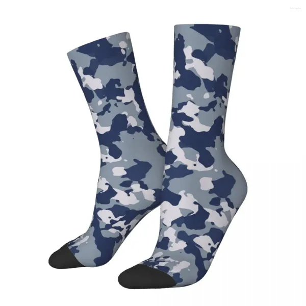 Calcetines de hombre Retro Vintage Estilo clásico Vector Camuflaje Hombres Mujeres Novedad al aire libre Primavera Verano Otoño Invierno Medias Regalo