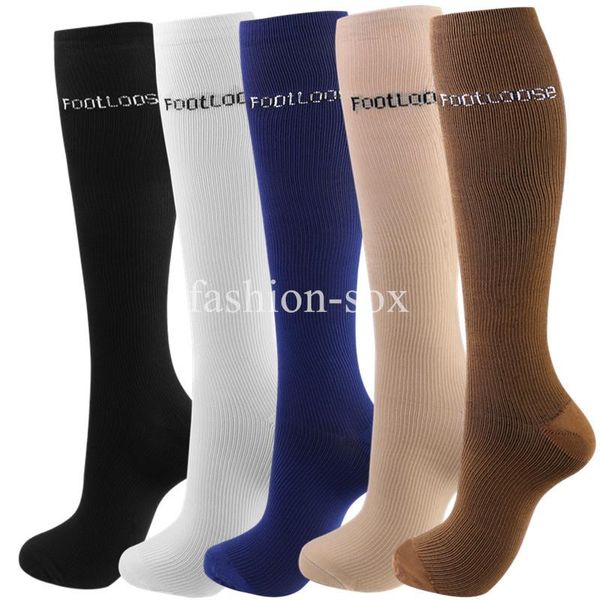 Chaussettes de course pour hommes et femmes, bas de Compression, exercice de jambe gradué, soulagement de la douleur, cyclisme, vente en gros