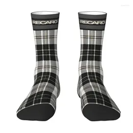 Chaussettes masculines Scottish Tartan Plaid Recaros Habille l'équipe de mode chaude des femmes