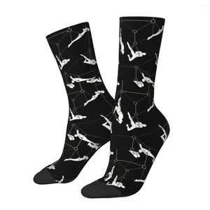 Calcetines para hombre Cuerpos Shibari BDSM Bondage Disciplina Dominación Sumisión Sadismo Masoquismo Kawaii Senderismo Patrón de dibujos animados