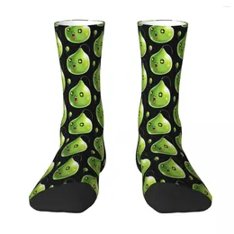Chaussettes masculines Slime Maplestory Maple Story Game Sock Men Femmes Femmes Polyester Stockings Sweetshirt personnalisable
