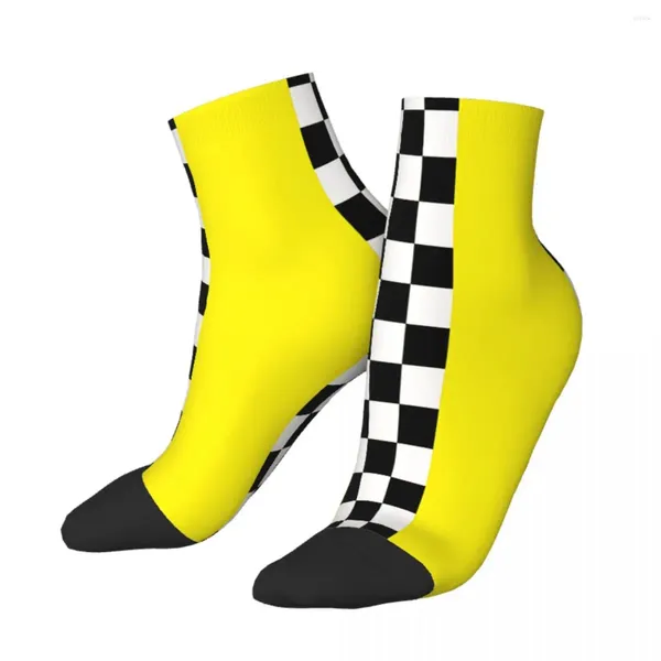 Chaussettes pour hommes So You Think Horse Racing Cheville Hommes Femmes Automne Bas Polyester