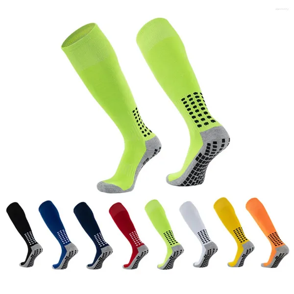 Chaussettes de Sport à Compression respirantes pour hommes, genou de voyage, haute adhérence, adaptées au Football, au basket-ball, vente en gros