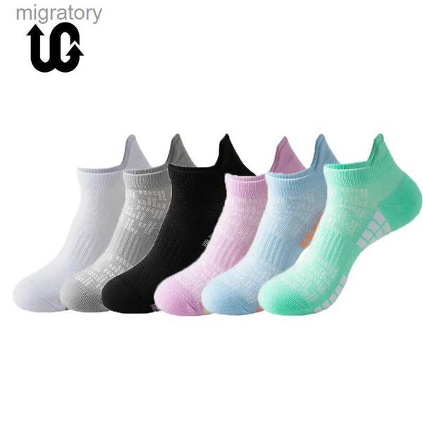 Chaussettes pour hommes sport chaussettes respirantes résistantes à l'usure rapide et tricot optique fitness extérieur 6 paires yq240423