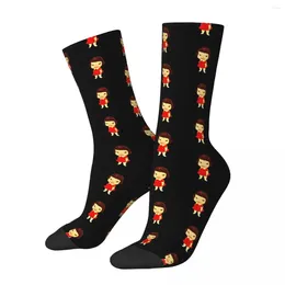 Chaussettes pour hommes debout Yoshimoto Nara Gym impression 3D garçon filles chaussette mi-mollet