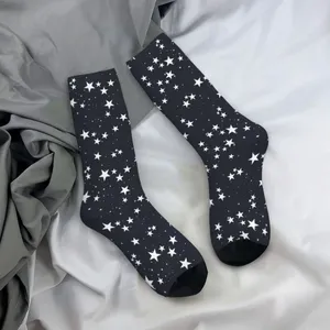 Calcetines de hombre Estrellas Cielo estrellado Poliéster de mujer Divertido Feliz Hip Hop Primavera Verano Otoño Invierno Regalo