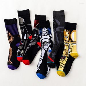 Chaussettes homme Storm Troops Cosplay Wookiees Jedi Knight personnalité de la mode drôle hommes femmes chaussette quatre saisons Skateboard