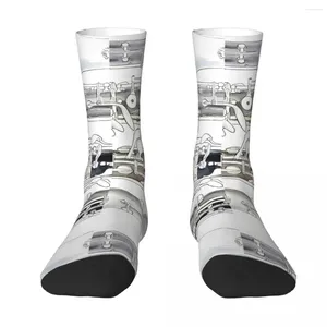 Chaussettes pour hommes The Oboe Sock Hommes Femmes Polyester Bas Personnalisable Sweetshirt