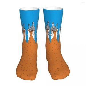 Chaussettes pour hommes The Office Kevin's Famous Chilli Sock Hommes Femmes Bas en polyester Personnalisable Sweetshirt