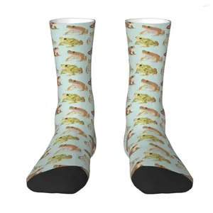 Chaussettes masculines crapauds grenouillez pour animaux de compagnie masculins femmes bassages d'été hip hop