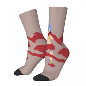 Chaussettes pour hommes Vintage Laharl Simply Crazy Compression Unisexe Disgaea Devil's Son Street Style Sans Couture Imprimé Nouveauté Chaussette Cadeau