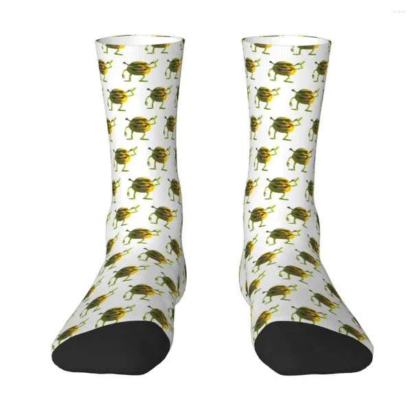 Chaussettes pour hommes Wazowski Shrek Sock Hommes Femmes Polyester Bas Personnalisable Drôle