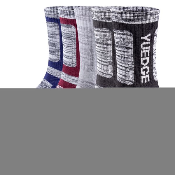 Chaussettes Homme YUEDGE 5 Paris Coussin Épais Coton Crew Thermique Hiver Chaud Randonnée Chaussettes De Marche Pour Homme Taille 37-46 230322