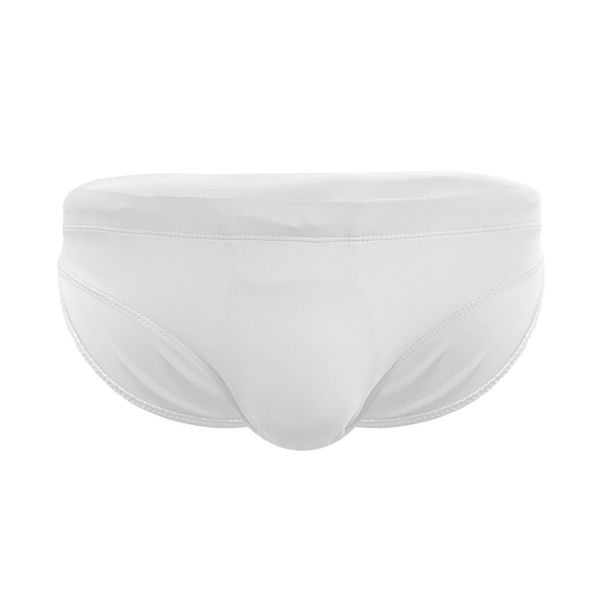 Slip de bain serré de couleur unie pour hommes, slip de plage multicolore Simple et Sexy pour hommes