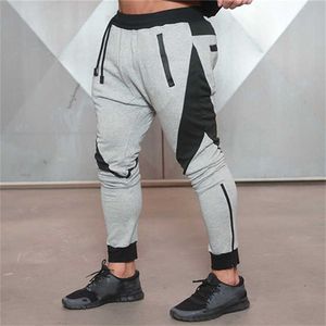 Heren sport katoen fiess trackpants lopende broeken jogging mannen snel droge patch gym jabbers workout broek joggers mannelijk t221205