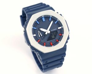Heren sport designer horloges van hoge kwaliteit luxe quartz-batterij waterdicht horloge