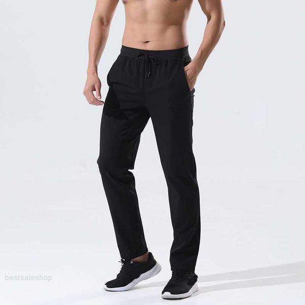 Pantalones deportivos de Yoga para hombre, mallas largas elásticas de secado rápido para correr, trotar, entrenamiento físico, baloncesto, fútbol