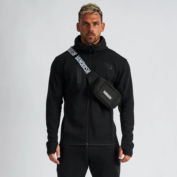 Conjunto de sudadera con capucha deportiva para hombre, traje de fútbol personalizado de dos piezas para fitness, camiseta con capucha y cremallera, pantalones largos, cárdigan completo, camisa de manga larga, uniforme personalizado para correr