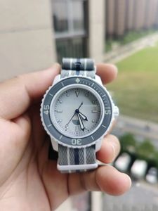 Maquinaria deportiva para hombre, reloj South Ocean, biocerámica, Religio Masculino, cubierta trasera transparente, función completa.