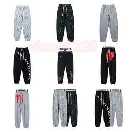 Heren Sportbroek Big V Casual Long Jogging Sportswear Heren Dames Heup-Hop Skateboarden Streetwear Vlones