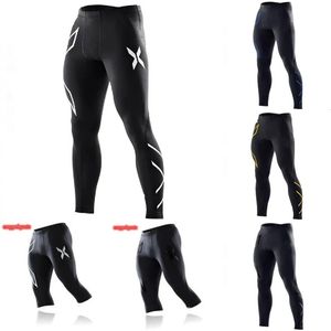 Heren sportbroek compressie sneldrogende fitness sportleggings sportkleding training basketbal panty gym hardloopshorts heren 240125