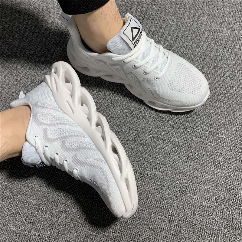 Men's Sports Shoes Elastic Laces Sneakers Footwear for Sport for Men Running Shoes Men's Summer Sports Shoes Walking Baskets