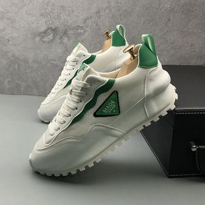 Heren sportschoenen mode casual hardloopschoenen liefhebbers netto oppervlakte loafers lichtgewicht ademende buitenlucht heren kussenschoen