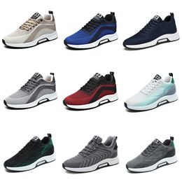 Zapatos deportivos para hombre GAI transpirables negro blanco gris azul plataforma zapatos transpirables para caminar zapatillas tenis seis