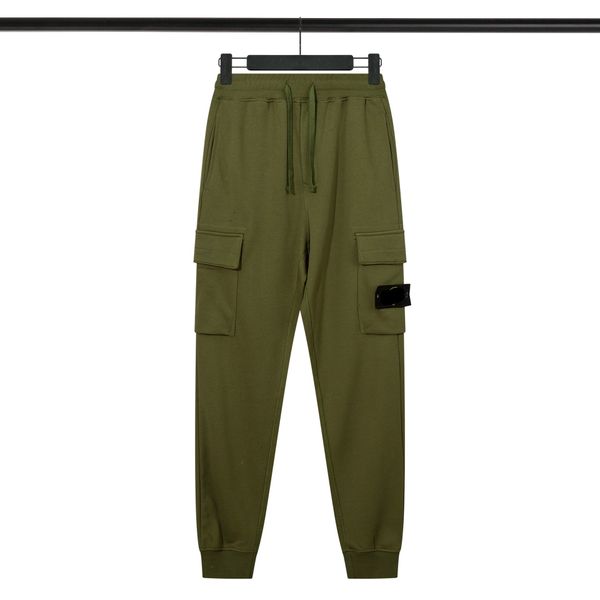 Pantalon de loisirs extérieur du printemps et d'été pour hommes pantalons de coton pour hommes de plusieurs poches