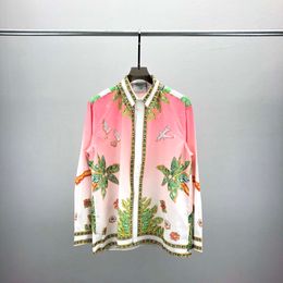 Heren lente/zomer/herfst/winter lange mouw gestreept zakelijk casual overhemd met slim fit overhemd voor heren, maat M-3XL #011