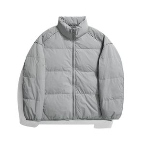 Veste en duvet d'oie minimaliste à col montant pour hommes, nouvelle veste chaude d'hiver pour hommes