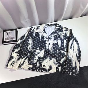 Herenpak Modeontwerper Blazer Unisex Klassiek Casual Bloemenprint Luxe jas Merk jas met lange mouwen 46G655