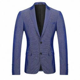 Veste de costume pour hommes de haute qualité extra large super grande veste automne fi blazer très grande taille M -4XL 5XL 6XL 7XL 8XL S2b1 #