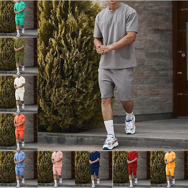 Traje de hombre Pantalones cortos casuales de verano Tela elástica de 12 vías Pantalones deportivos de moda Marca de lujo Tech fleece short diseñador Shorts tech fleece suit tamaño M-5XL