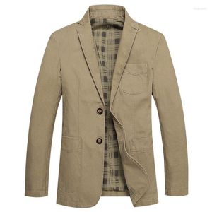 Trajes de hombre 2023 Traje de primavera y otoño Abrigo conveniente con lavado con agua fino informal