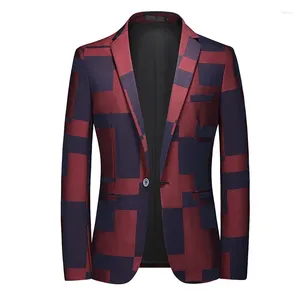 Trajes para hombre 2024, ropa de marca, Blazer estampado, abrigo de lujo con cuello chal para hombre, trajes de escenario, chaqueta de traje elegante para fiesta de boda, S-6XL