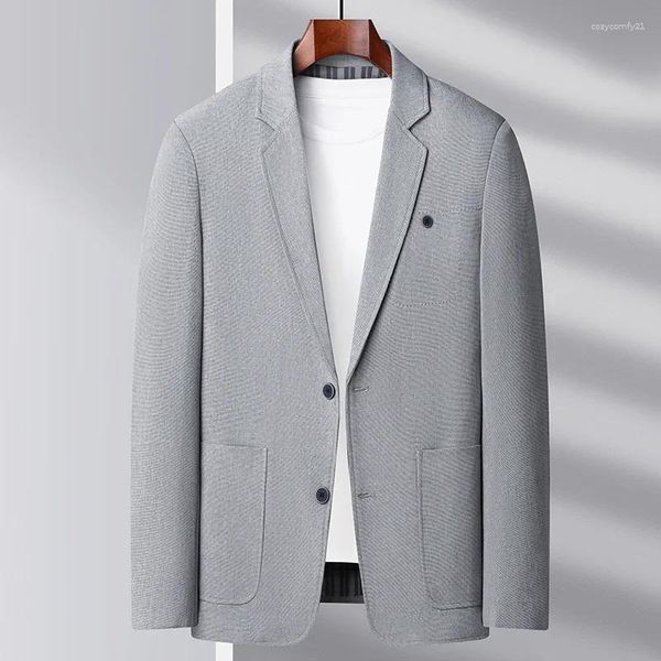 Suits para hombres 2024 Productos Fashion Business tendencia exclusiva Versión coreana de estilo británico Caballero anfitrión Blazer casual