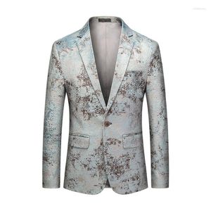 Costumes pour hommes 6XL Blazers Slim Fit Business Casual Costume élégant Vestes à simple boutonnage Manteaux d'extérieur Élégants Style coréen Tenues