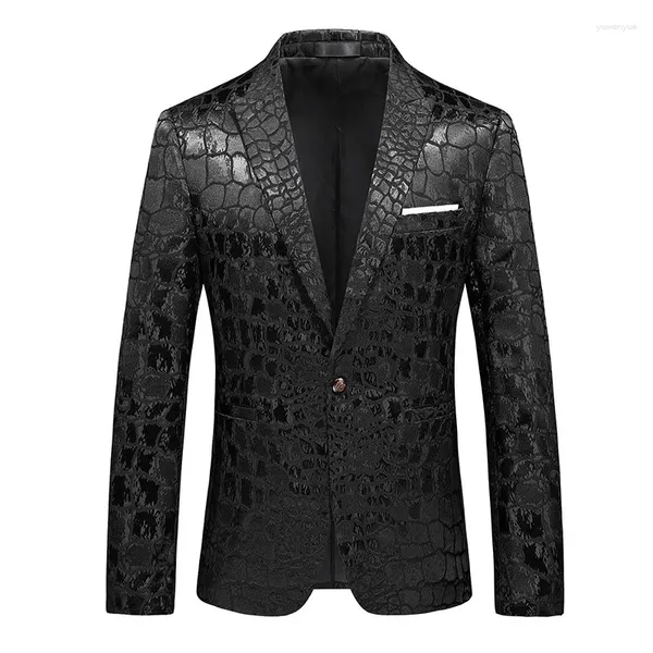 Costumes masculins 6xl boutique veste veste de veste sociale haut de gamme scénario de fête hôte de fête de fête de fête de haute qualité