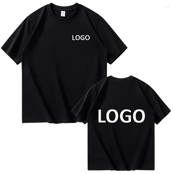 Trajes para hombres A1193 Personalizado impreso hombres mujeres camisetas sueltas ropa casual moda camiseta de manga corta personalidad streetwear tee tops