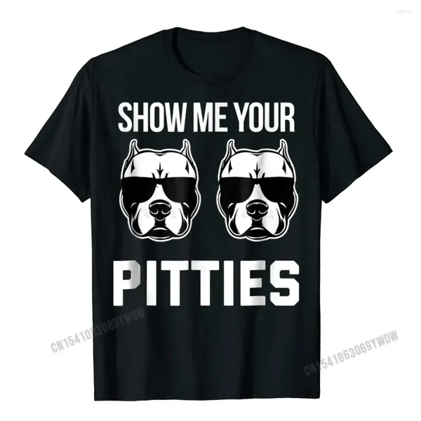 Trajes para hombres a1681 perro de pitbull divertido diciendo camiseta hombres wome clásico algodón tops camisas personalizadas Familia T