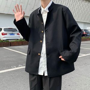 Costumes pour hommes automne Style chinois veste décontractée petit costume Version coréenne uniforme étudiant jeunesse mode manteau