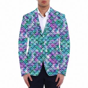 Trajes para hombres Blazer Impresión 3D Goth Kawaii Chaqueta deportiva Joven Otoño Fi Blazer personalizado Hombres Ropa de talla grande Drop Ship x0wH #