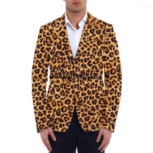 Blazer Men's Blazer 3D Printing Y2K Corée de mode Homme Autumn Casual Style Coat For Hommes Fournisseur 5XL