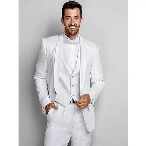 Costumes pour hommes Blazers 2021 Design italien formel marié Slim Fit Tuxedos hommes 3 pièces robe de soirée de mariage homme Blazer Costume 233B
