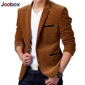 Trajes para Hombre, Blazers 2021, chaqueta de lujo para Hombre, marca de moda de primavera, traje ajustado de algodón de alta calidad, Terno Masculino de pana para Hombre 3xl